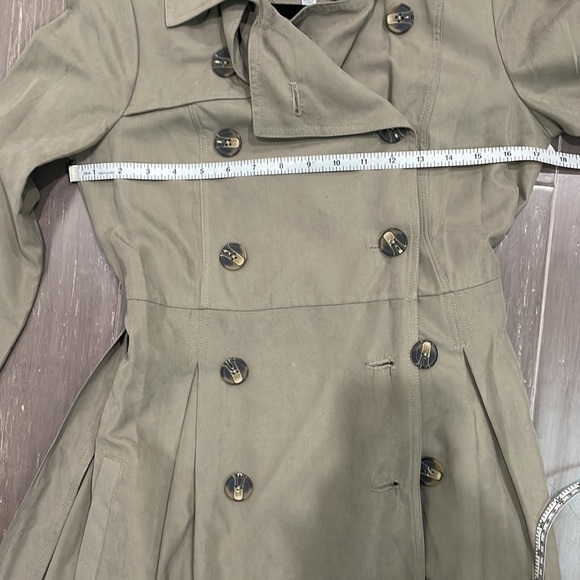 Jack by BB Dakota Neutral Trenchcoat in Taupe Size XS - Picture 8 of 8